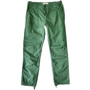 Cargo Pants Women 36 Green Ripstop Utility Outdoors‎ Gorpcore Travel Paratrooper